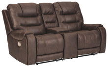 Yacolt Power Reclining Loveseat with Console