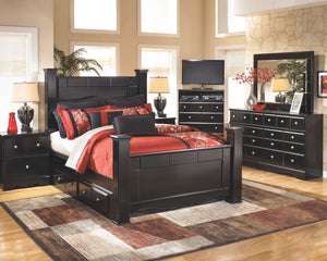 Shay Storage Poster Bed