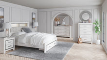 Altyra Panel Bookcase Bed with Storage