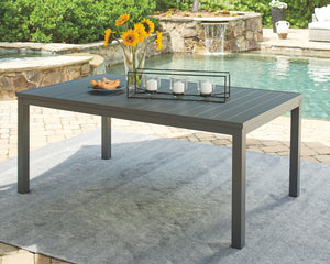 Okada Dining Table with Umbrella Option