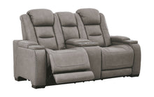 The Man-Den Power Reclining Loveseat with Console