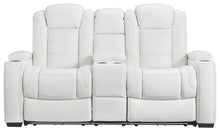 Party Time Power Reclining Loveseat with Console