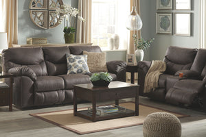 Boxberg Power Reclining Loveseat with Console