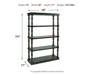 Dannerville 74" Bookcase