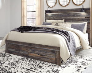 Drystan Panel Bed with Storage