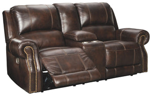 Buncrana Power Reclining Loveseat with Console