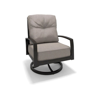 Castle Island Conversation Set with 4 Swivel Lounge Chairs