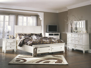 Prentice Storage Sleigh Bed