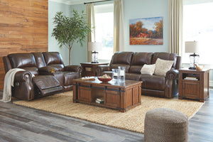 Buncrana Power Reclining Loveseat with Console