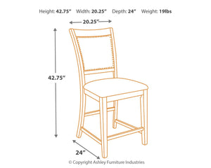 Collenburg Counter Height Bar Stool