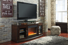 Chanceen 60" TV Stand with Electric Fireplace