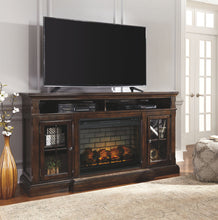 Roddinton 74" TV Stand with Electric Fireplace