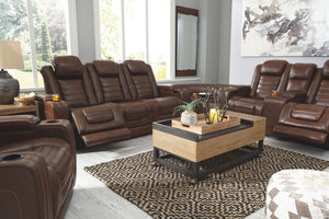 Backtrack Power Reclining Loveseat with Console