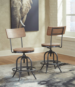 Pinnadel Counter Height Bar Stool