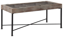 Shellmond Coffee Table with Display Case
