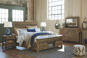 Sommerford Panel Bed with Storage