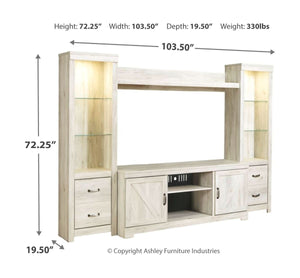 Bellaby 4-Piece Entertainment Center