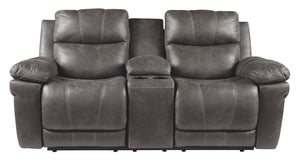 Erlangen Power Reclining Loveseat with Console