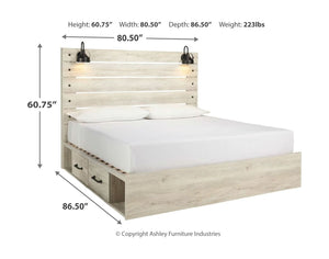 Cambeck Storage Panel Bed