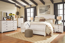 Willowton Sleigh Bed