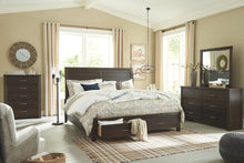 Darbry Storage Panel Bed