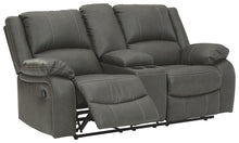 Calderwell Reclining Loveseat with Console