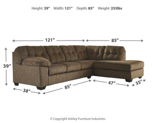 Accrington Sectional with Chaise