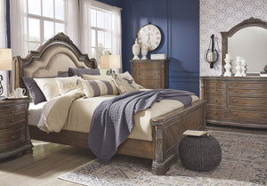 Charmond Upholstered Sleigh Bed