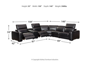 Mantonya Power Reclining Sectional