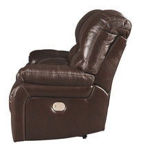 Hallstrung Power Reclining Loveseat with Console